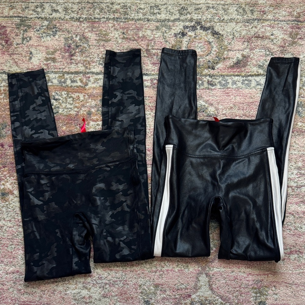 Two pairs of Spanx leggings